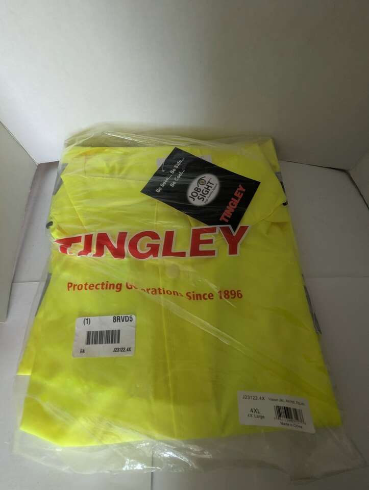 High Visual Safety Jackets  Size: 4 XL