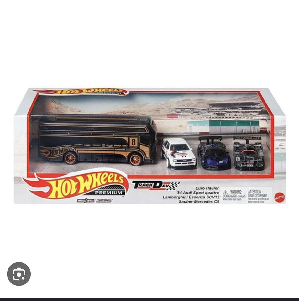 Hot Wheels Euro Hauler Set