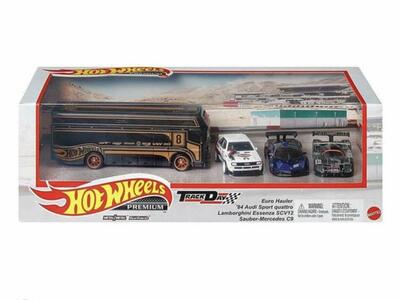 Hot Wheels Euro Hauler Set