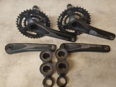 Samox Fatbike Crankset and Bottom Bracket off Specialized Fatboy