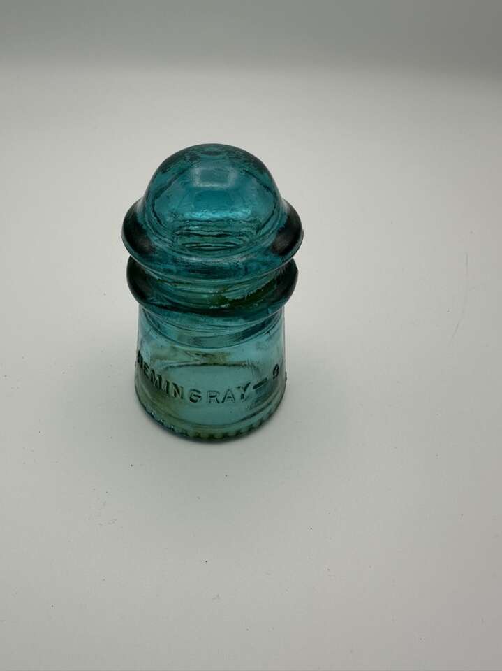 Antique Hemingray # 9 Glass Insulator