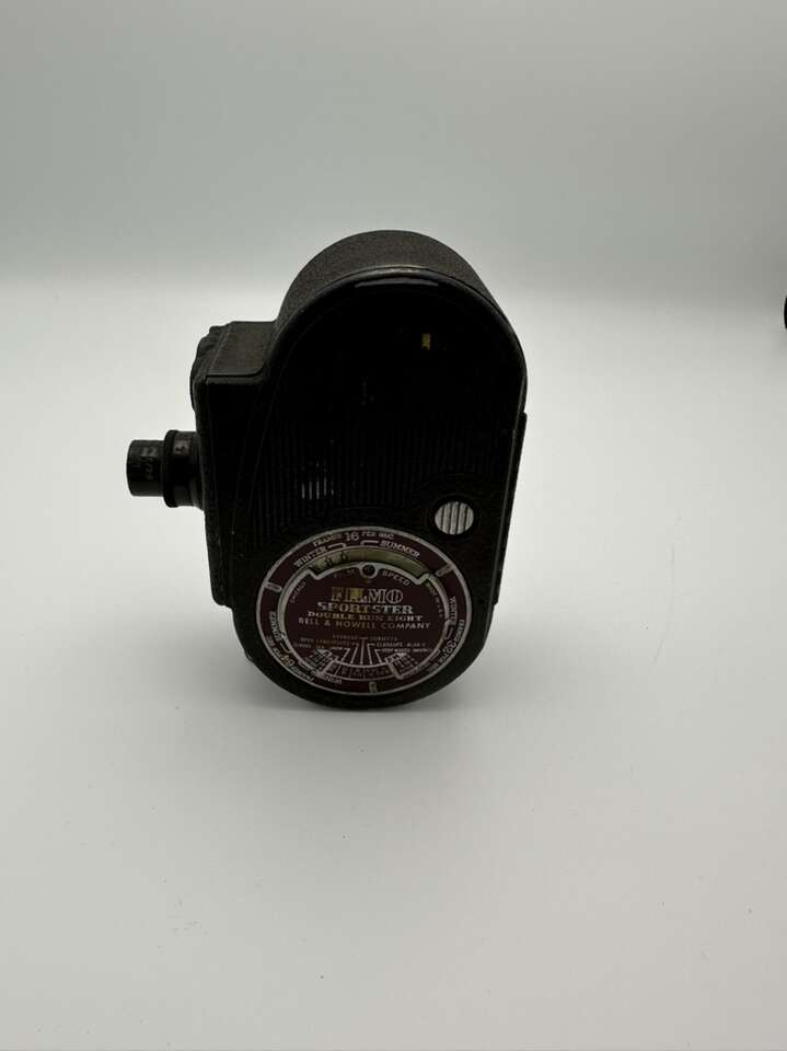 Antique Filmo Sportster Double Run 8mm Camera