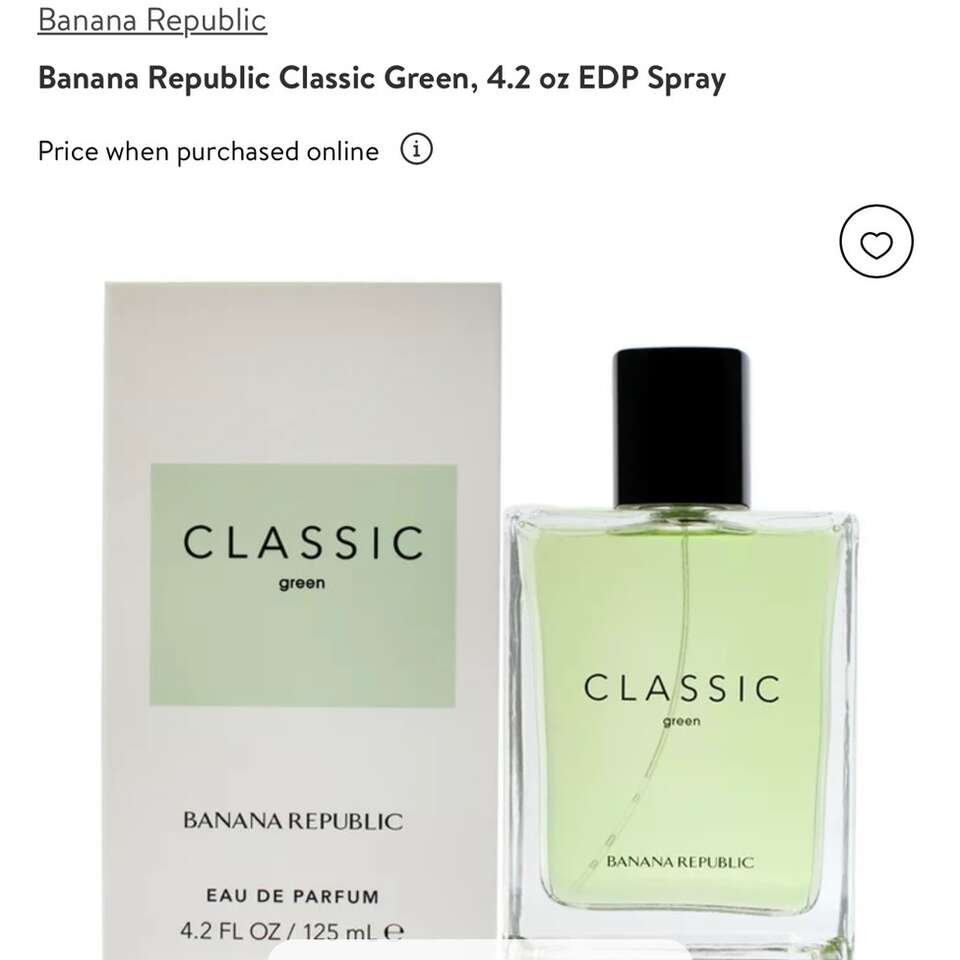 Banana Republic Classic Green Parfum Cologne
