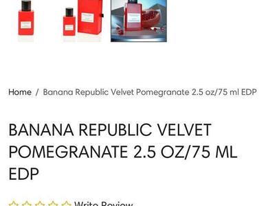 Banana Republic Velvet Pomegranate