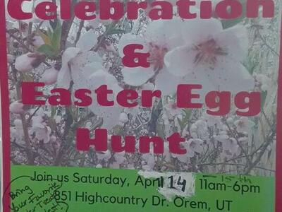 EASTER BERRY NATURE WALK EGG HUNT SAT April 19th