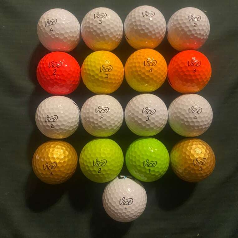 17 Vice Golf Balls Outdoors and Sporting