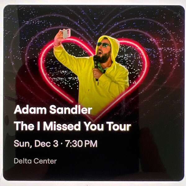 Adam Sandler ticket Tickets