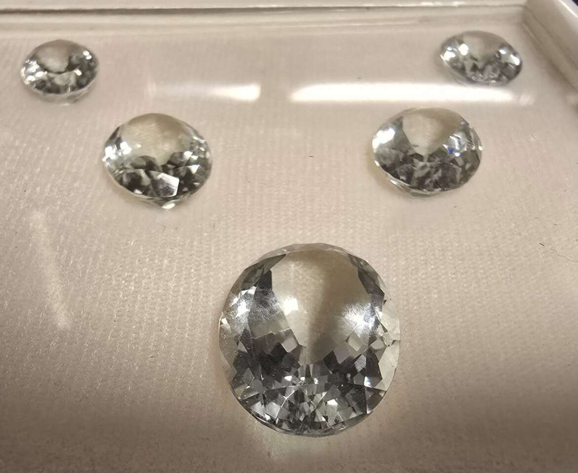 Prasiolite (Green Amethyst) Loose Gem Set