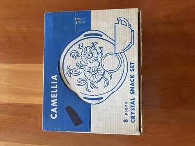 Crystal Camellia Snack Set