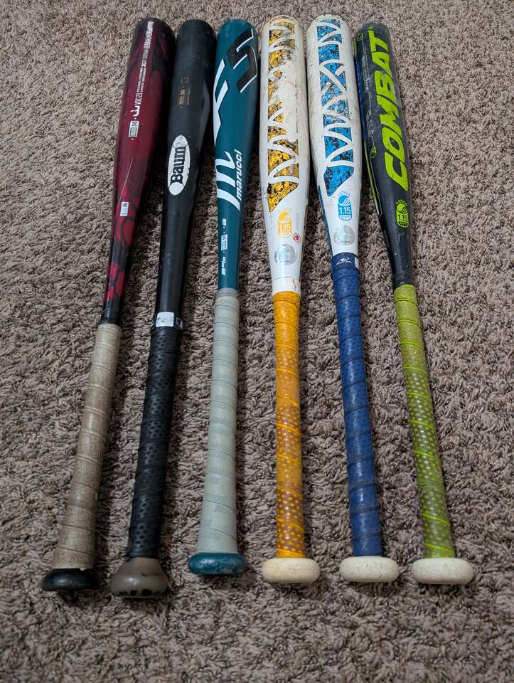 DeMarini, Combot, and Marucci Bats