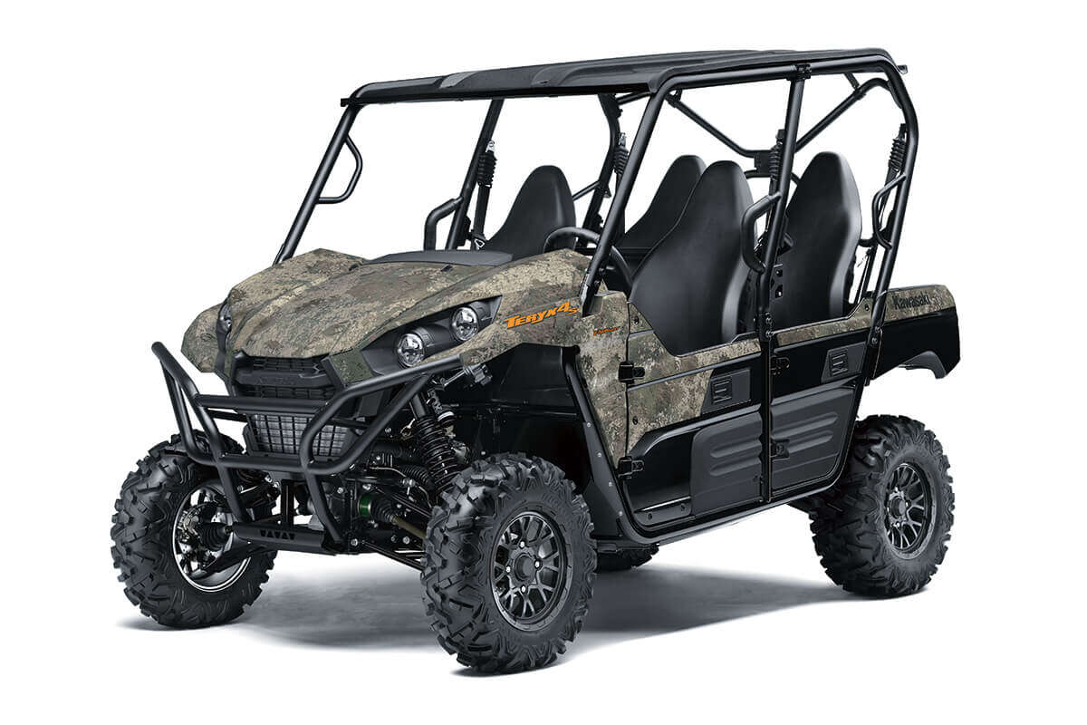 2025 KAWASAKI TERYX4 CAMO W/ FREE LIFETIME ENGINE WARRANTY