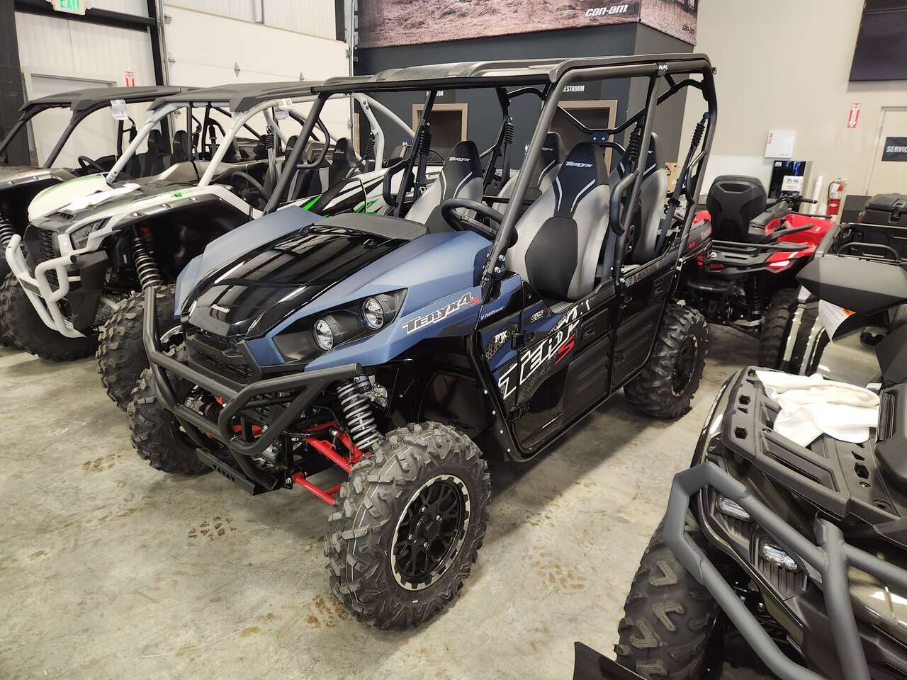 LIFETIME ENGINE WARRANTY! 2025 KAWASAKI TERYX4 S LE