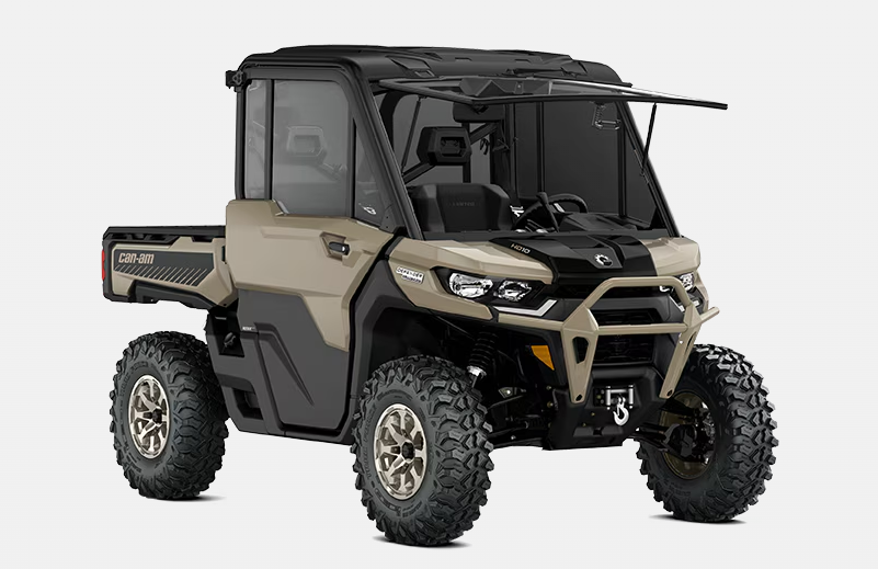 FREE LIFETIME ENGINE WARRANTY! 2025 CAN-AM DEFENDER LIMITED