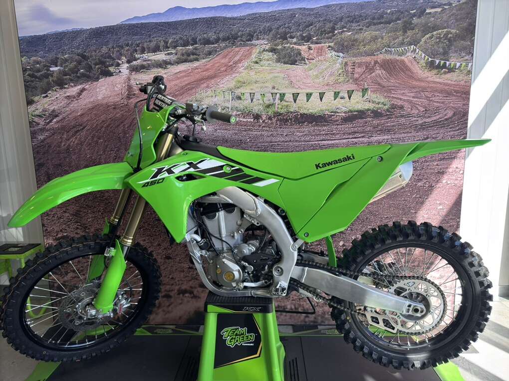 2025 KAWASAKI KX450 w/lifetime warranty