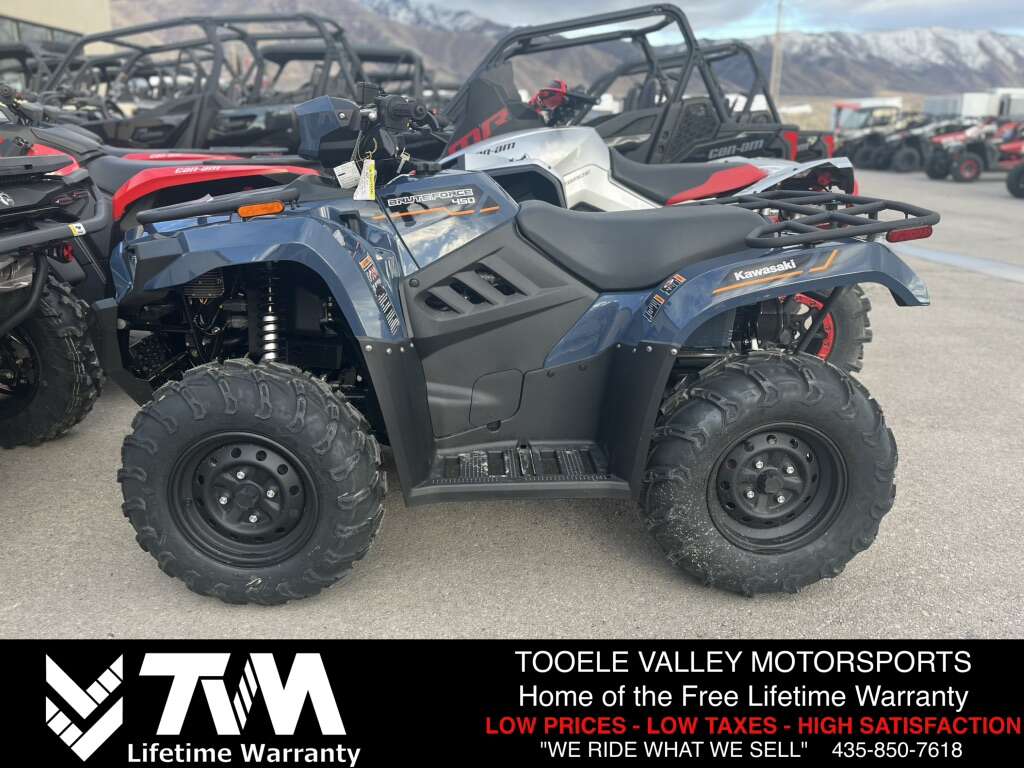 2025 KAWASAKI BRUTE FORCE 450 4X4 W FREE WARRANTY