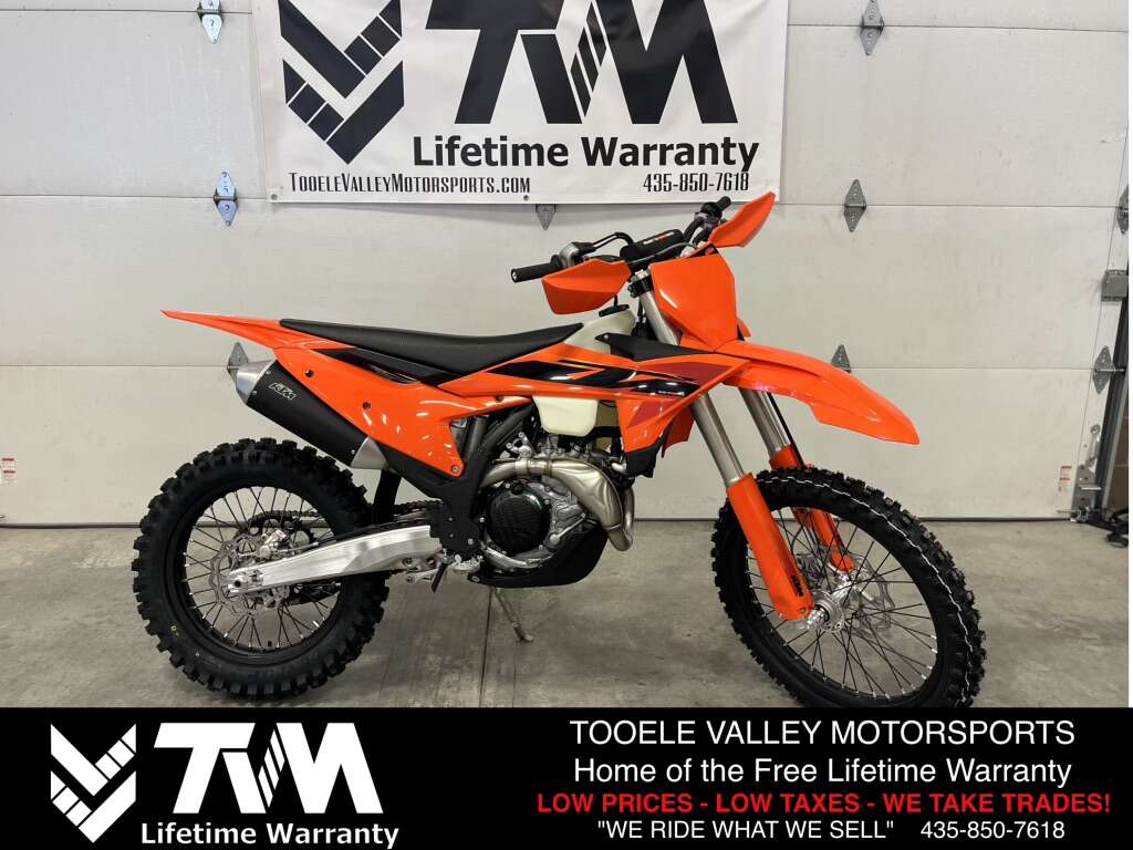 2025 KTM 450 XC-F W FREE LIFETIME WARRANTY