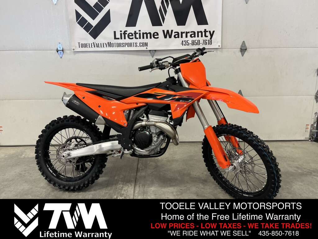 2025 KTM 250 SX-F W FREE LIFETIME WARRANTY