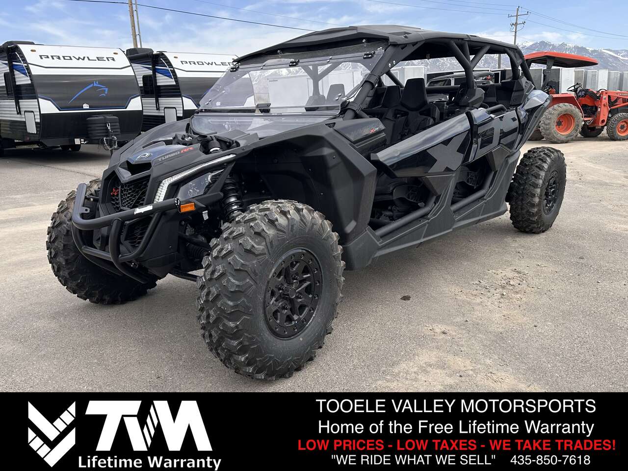 FREE LIFETIME WARRANTY! 2025 CAN-AM MAVERICK X3 MAX XDS TURBO RR