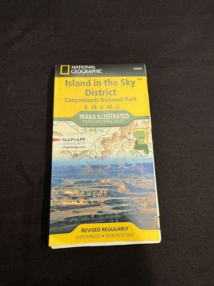 Nat Geo Island in the Sky 310 Map
