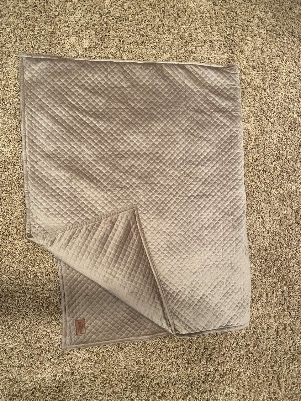 Weighted blanket tan / brown