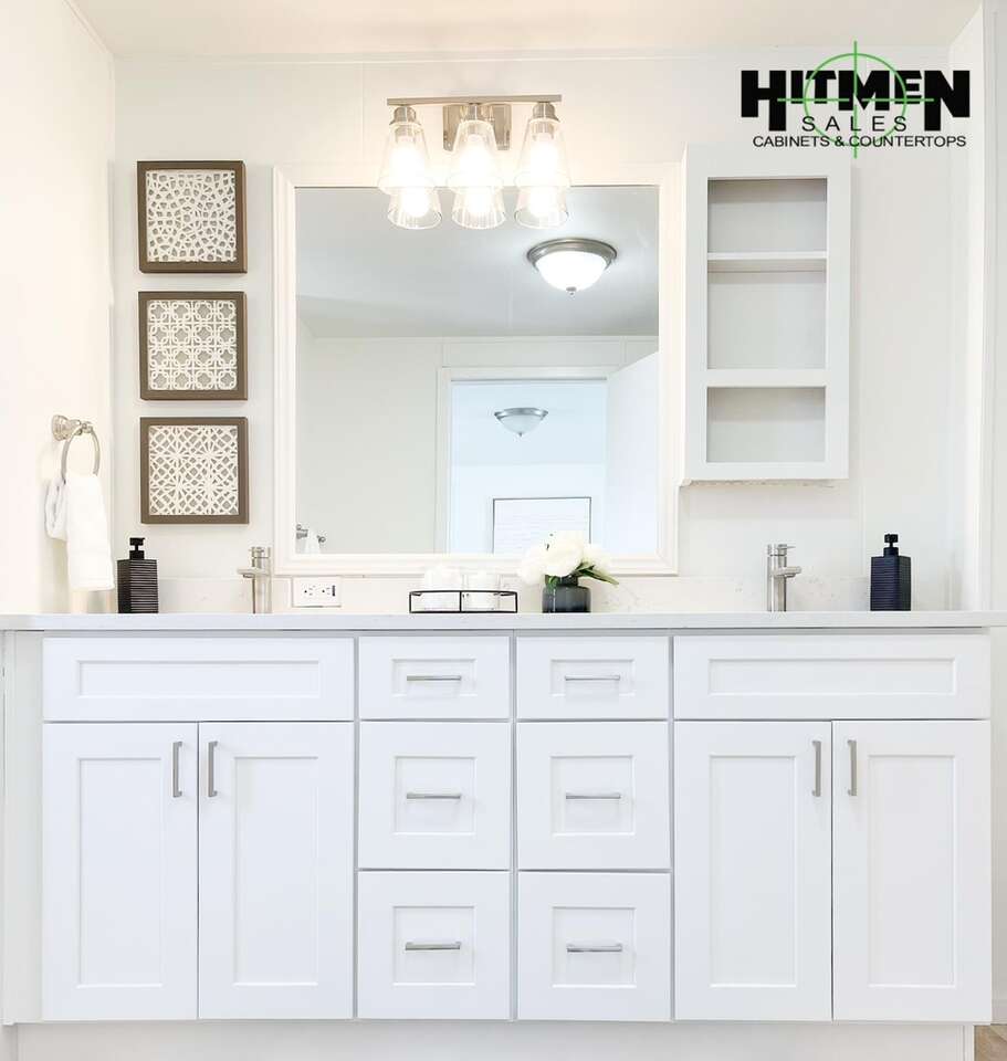 Shaker Cabinets All Sizes+Granite Or Quartz Tops - Bathroom Vanity