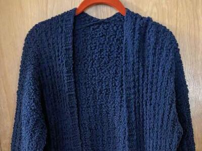 Jacket and Cardigan Sweater