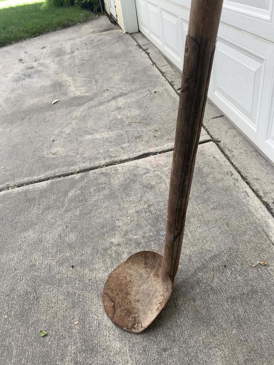 8' Tall 'Honey Dipper' Outhouse Shovel 100+ years old