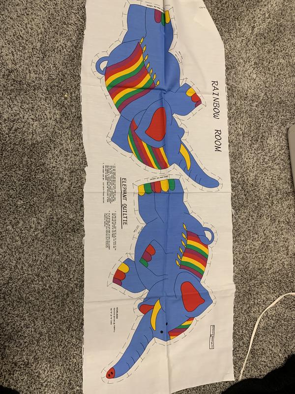 Elephant quiltie Kangaroo quiltie