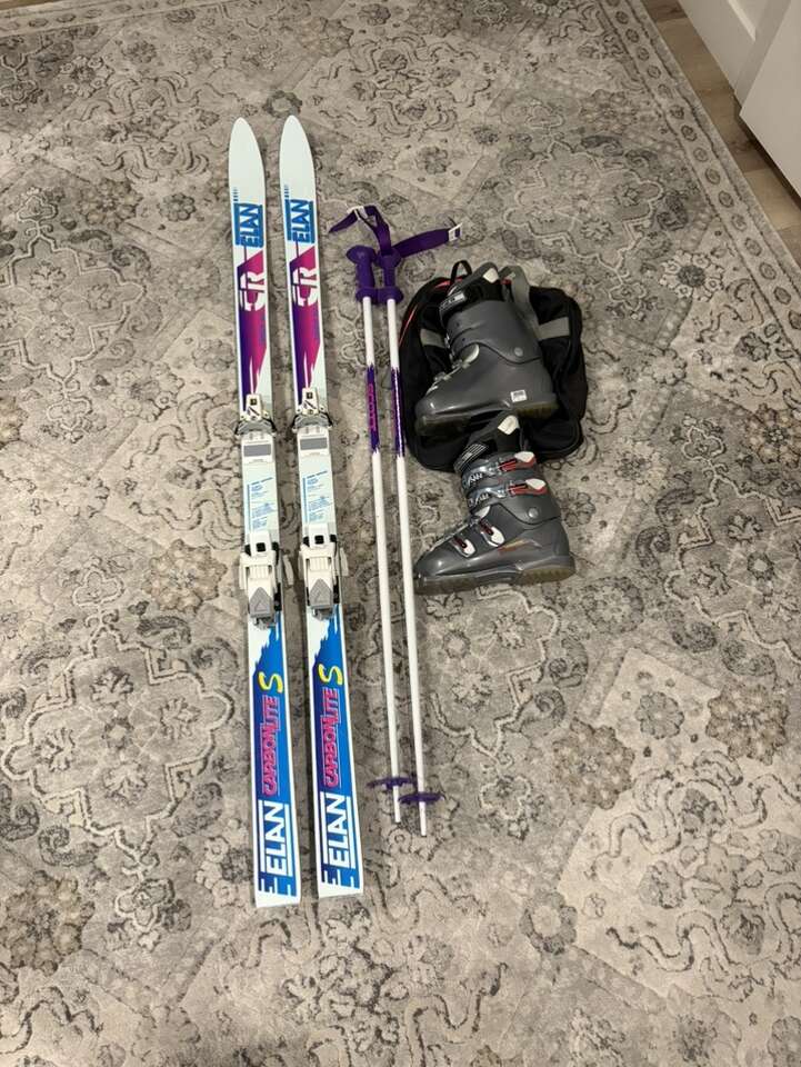 Skis, Bindings, Boots & Poles Etc
