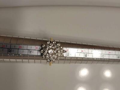 Size 10 cluster ring