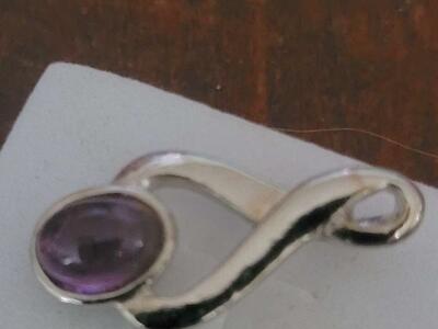 Purple pendant