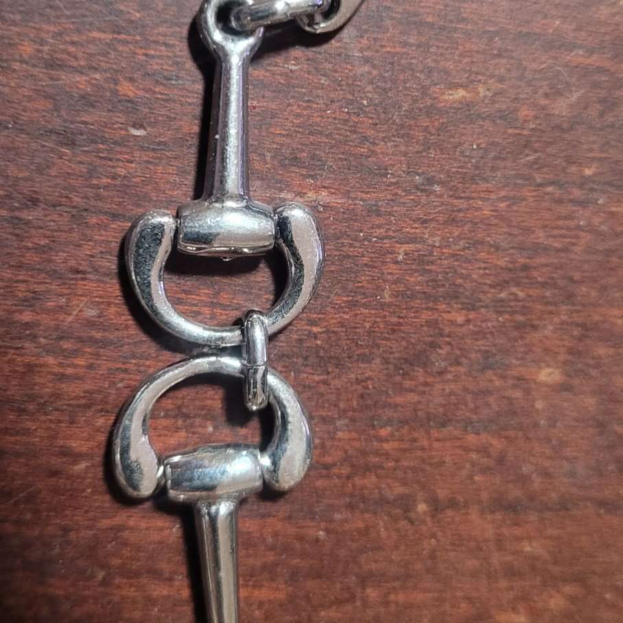 24 inch horse bit necklace