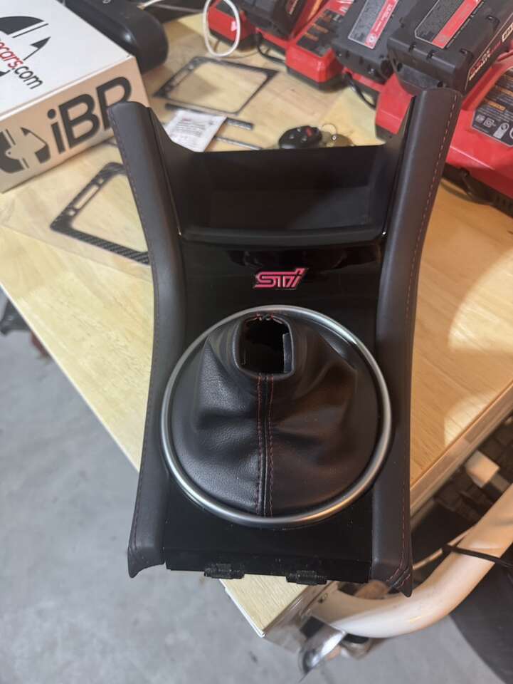 2019 Subaru Wrx Sti Shift Console