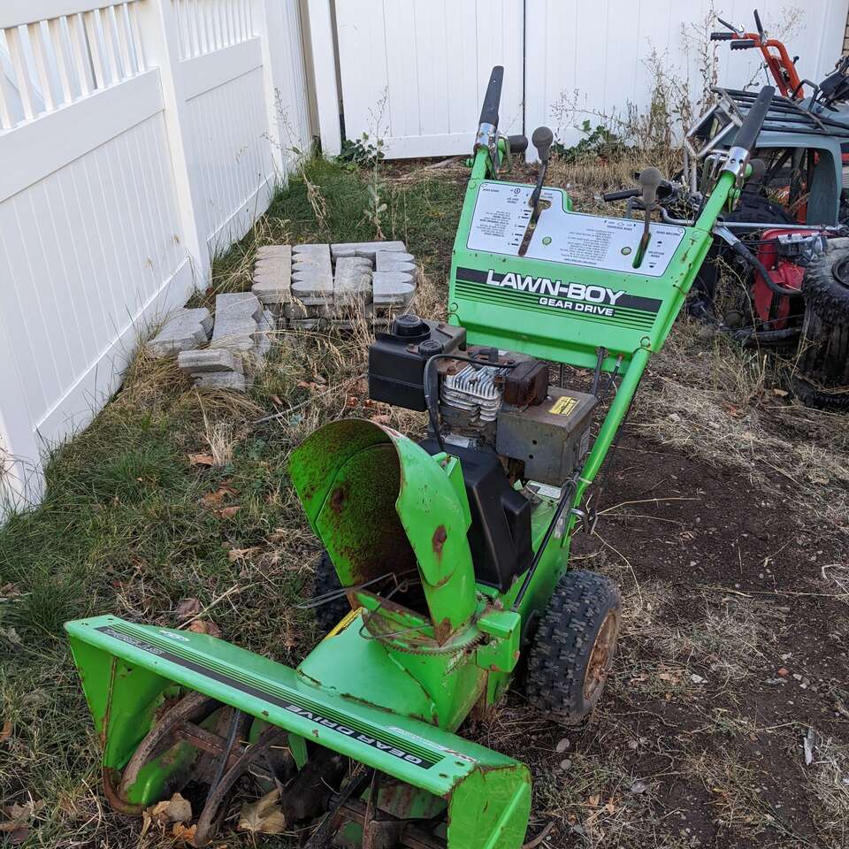 Snow is coming! Lawn Boy Snowblower