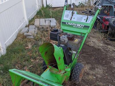 Snow is coming! Lawn Boy Snowblower