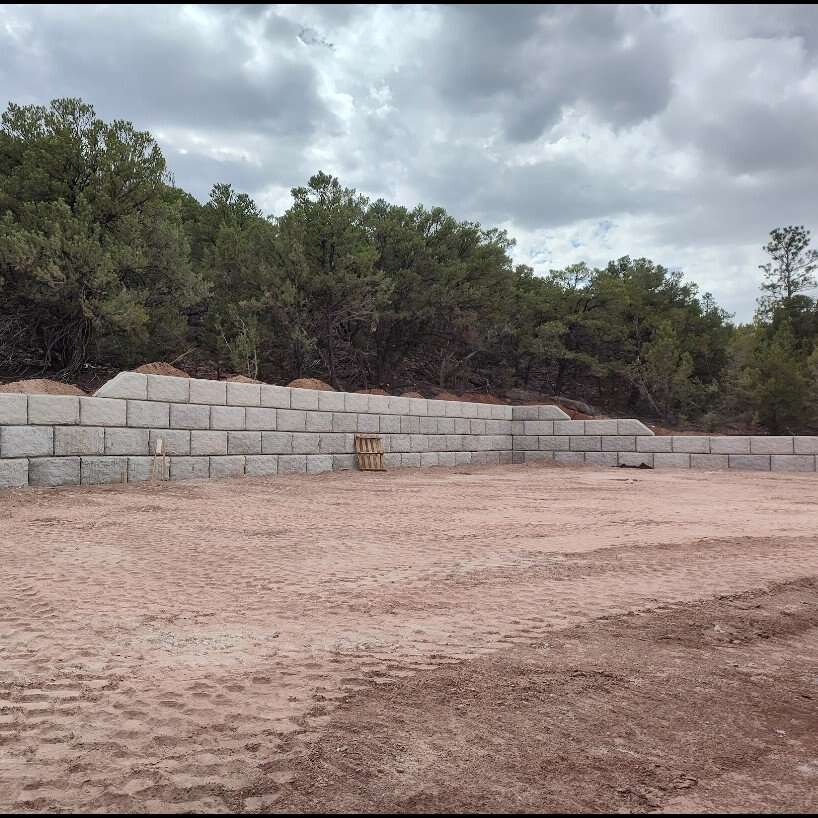 Retaining walls, pools, sport courts