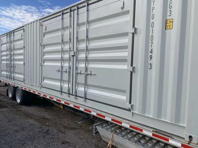 40 foot high cube one trip container.