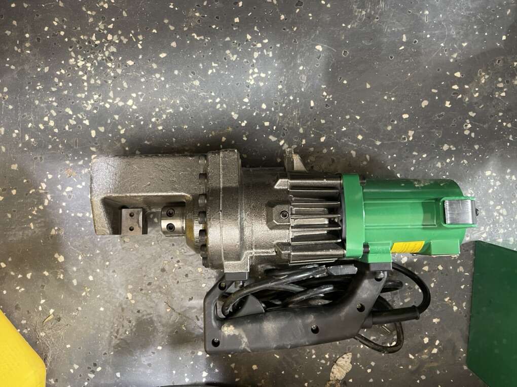 Rebar cutter and bender