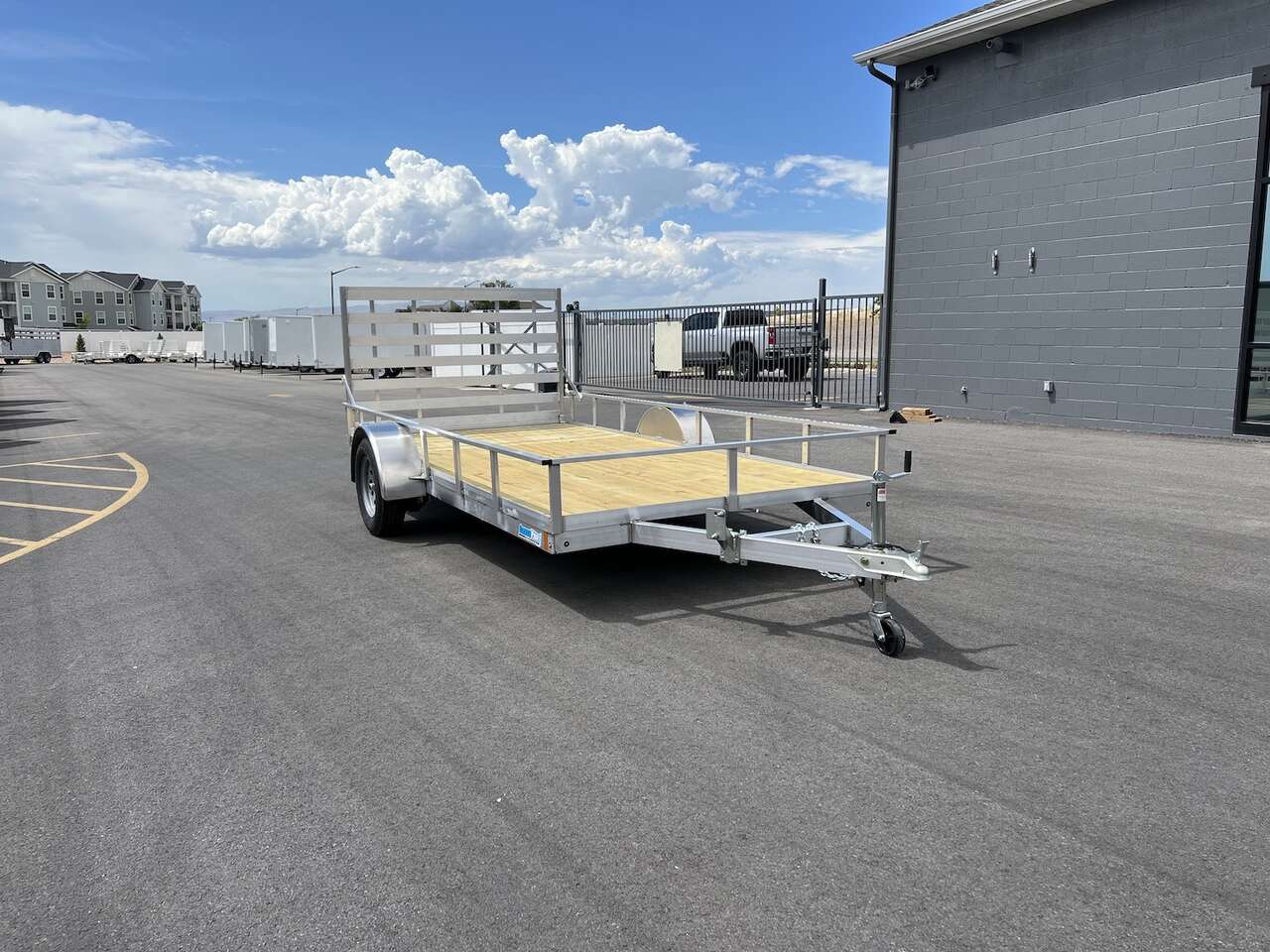 2023 Alcom BLOWOUT SALE! Alcom 80x14 Aluminum Flatbed