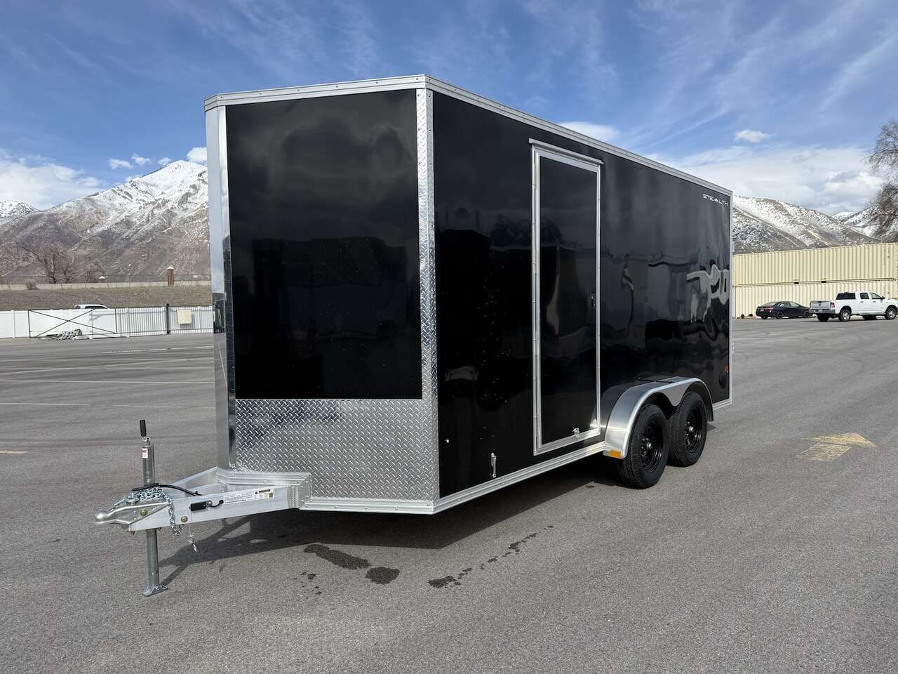 2025 Alcom Stealth 7.4x16 TRUE 7' INTERIOR WIDTH