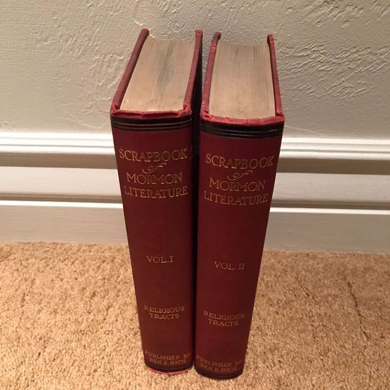 Scrapbook Of Mormon Literature Set