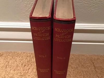 Scrapbook Of Mormon Literature Set