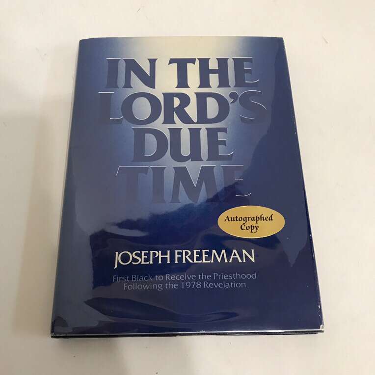 Signed In The Lord’s Due Time Freeman