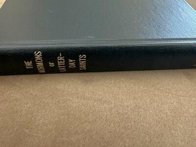 The Mormons Or Latter-Day Saints 1851
