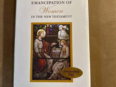 NEW Signed Christ’s Emancipation Of Women
