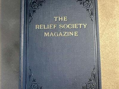 Bound Relief society Magazine 1959