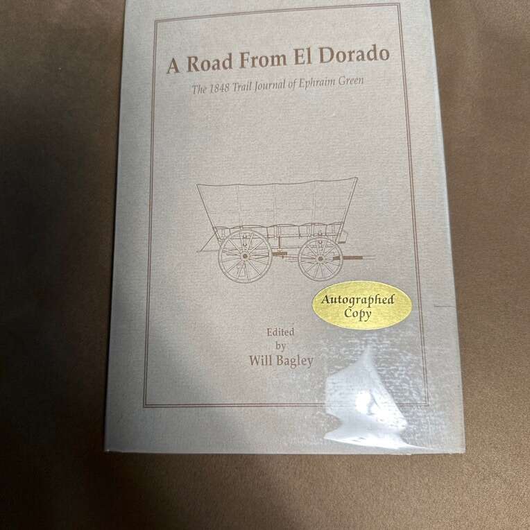 Signed A Road From El Dorado Bagley