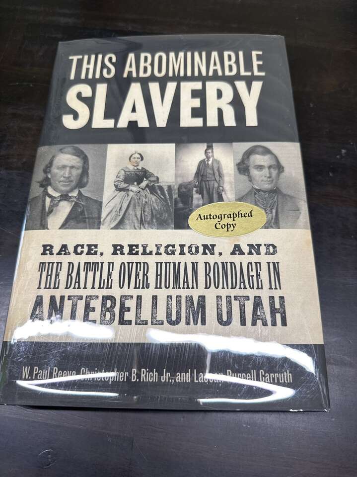 SIGNED This Abominable Slavery