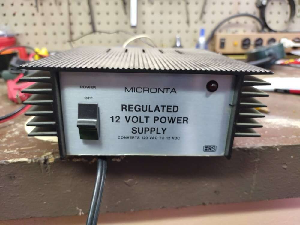 12 volt power supply