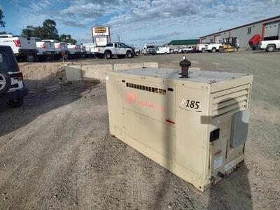 2009 Ingersoll Rand 185 Skid Mount Diesel Air Compressor